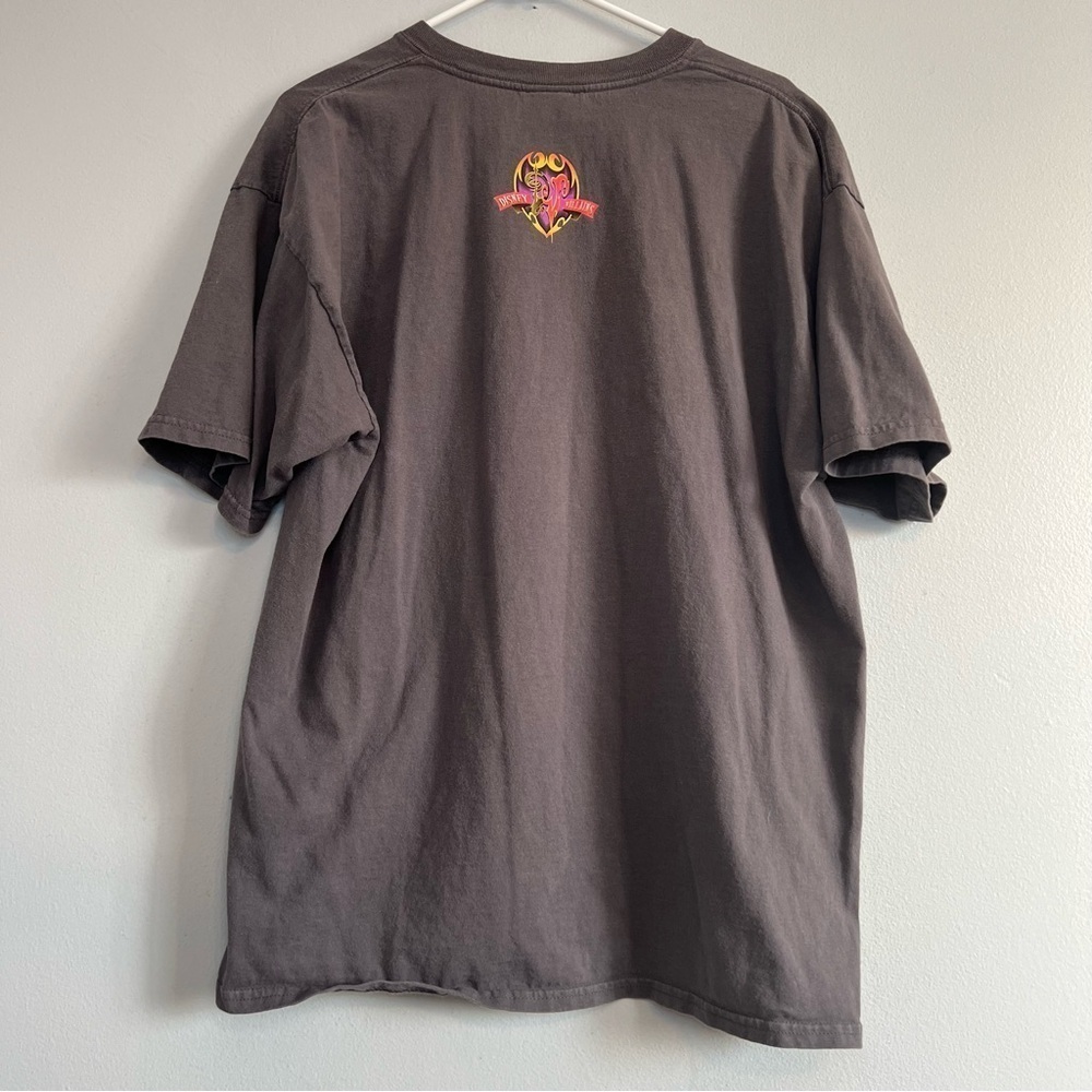 Disney Villains Lounge T-Shirt Sz XL Gray Unique Tee WDW Fresh Brewed Nasty - Picture 7 of 10